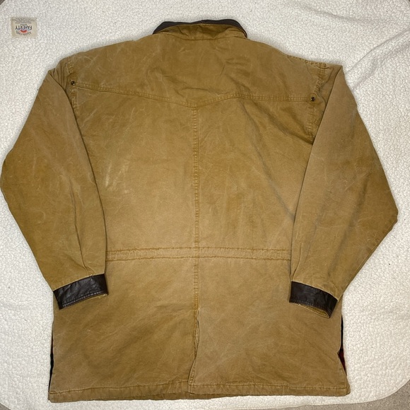 Vintage Roper Flannel Lined Canvas Work Jacket: Size Extra Large - Picture 2 of 10